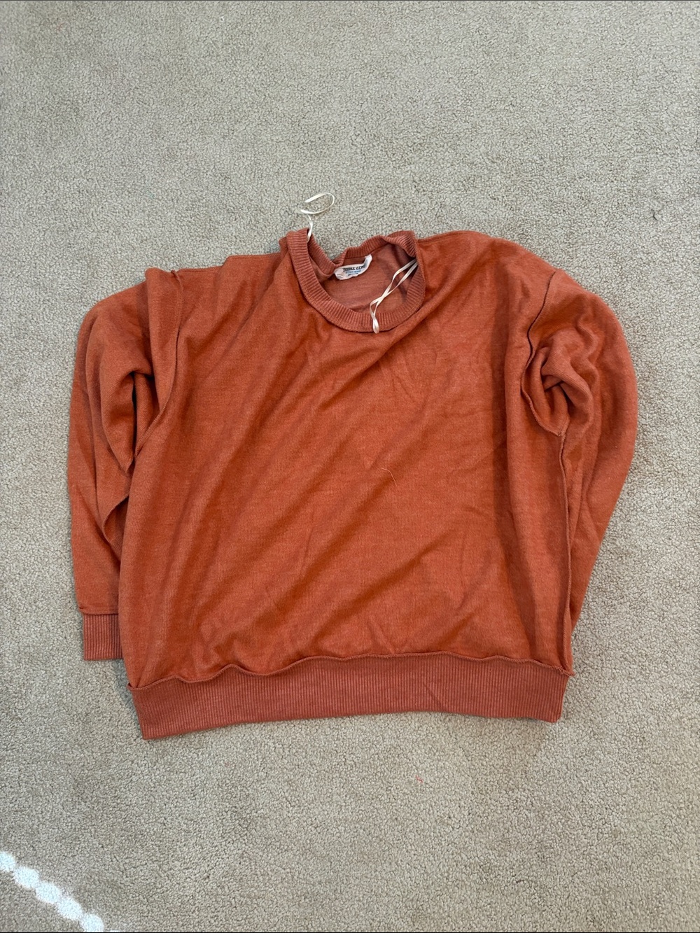 Double Zero Women's Rust Crewneck Pullover